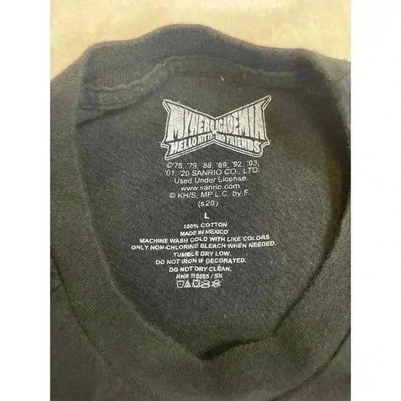 Hello Kitty and Friends My Hero Academia Go Beyond Plus Ultra Sanrio‎ T-shirt L - Picture 5 of 5